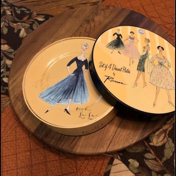 SOLD Rosanna Fashion Ooh La La Desert China & Mug Set - Picture 4 of 9